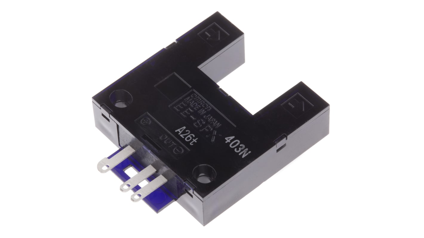 Rs-Online Sensore fotoelettrico a forcella Omron a fascio diretto rilevamento 13 mm uscita NPN