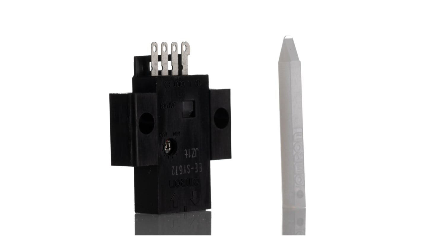 Rs-Online Sensore fotoelettrico Rettangolare Omron a retroriflessione rilevamento 1 mm → 5 mm uscita NPN