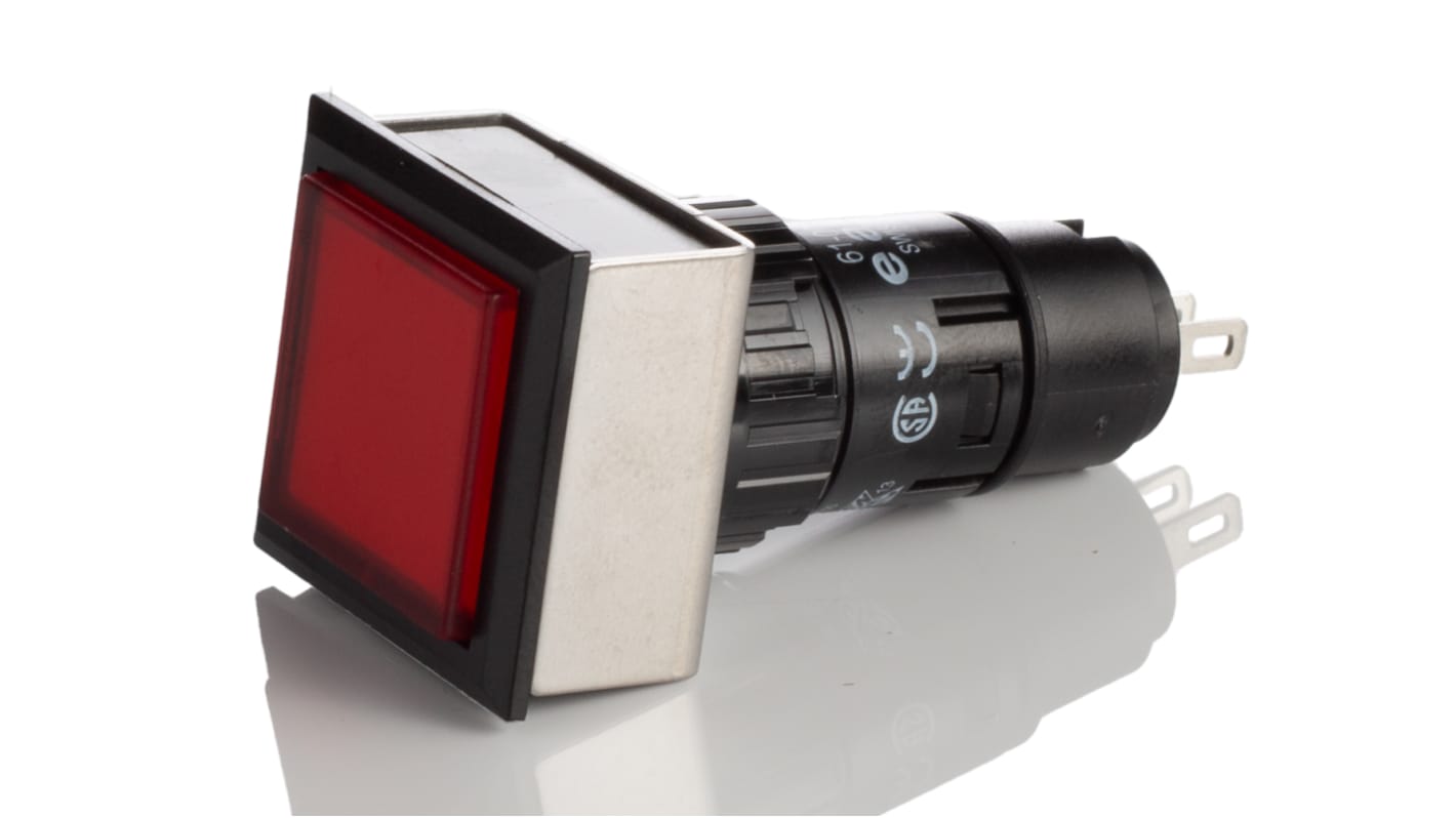 Spia 61-0000.02,61-9671.2, 61-9930.0, LED, foro 16mm, Montaggio a pannello, IP65