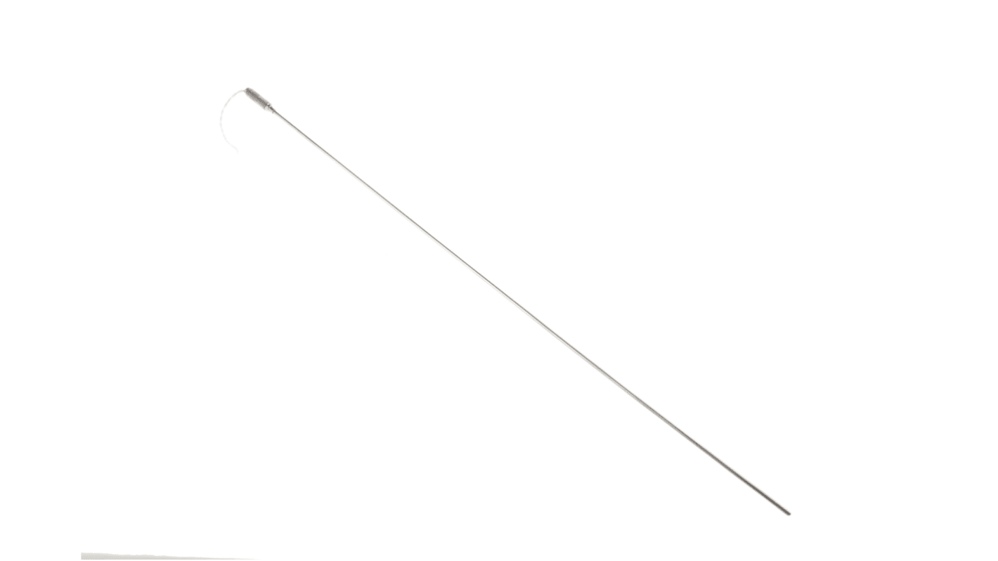 RS PRO k型热电偶, 3mm直径 x 500mm长探头, 最高感应+1100°C, 电缆接端, 100mm线长, Inconel600探头