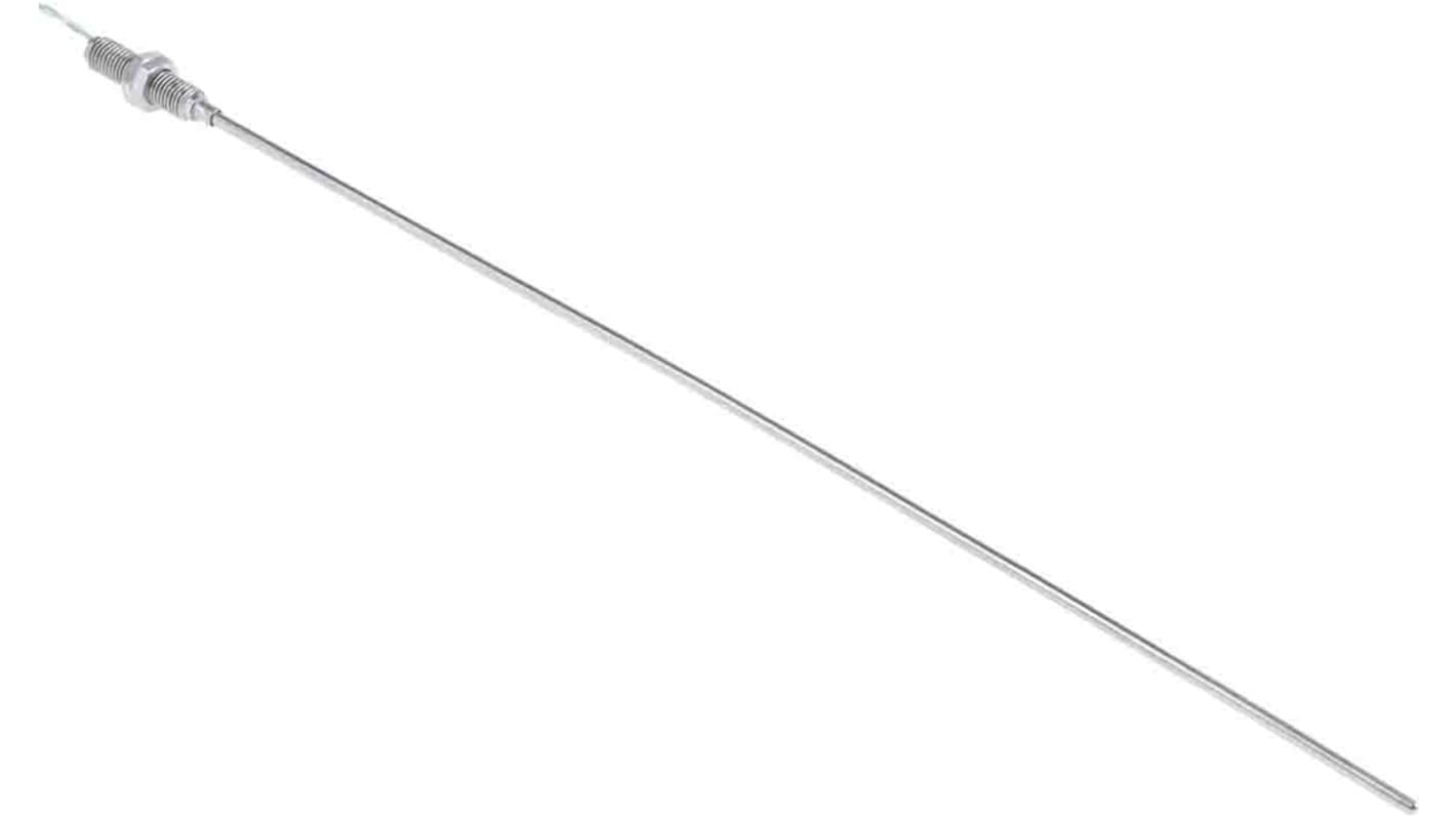 RS PRO Type K Mineral Insulated Thermocouple 300mm Length, 3mm Diameter → +1100°C