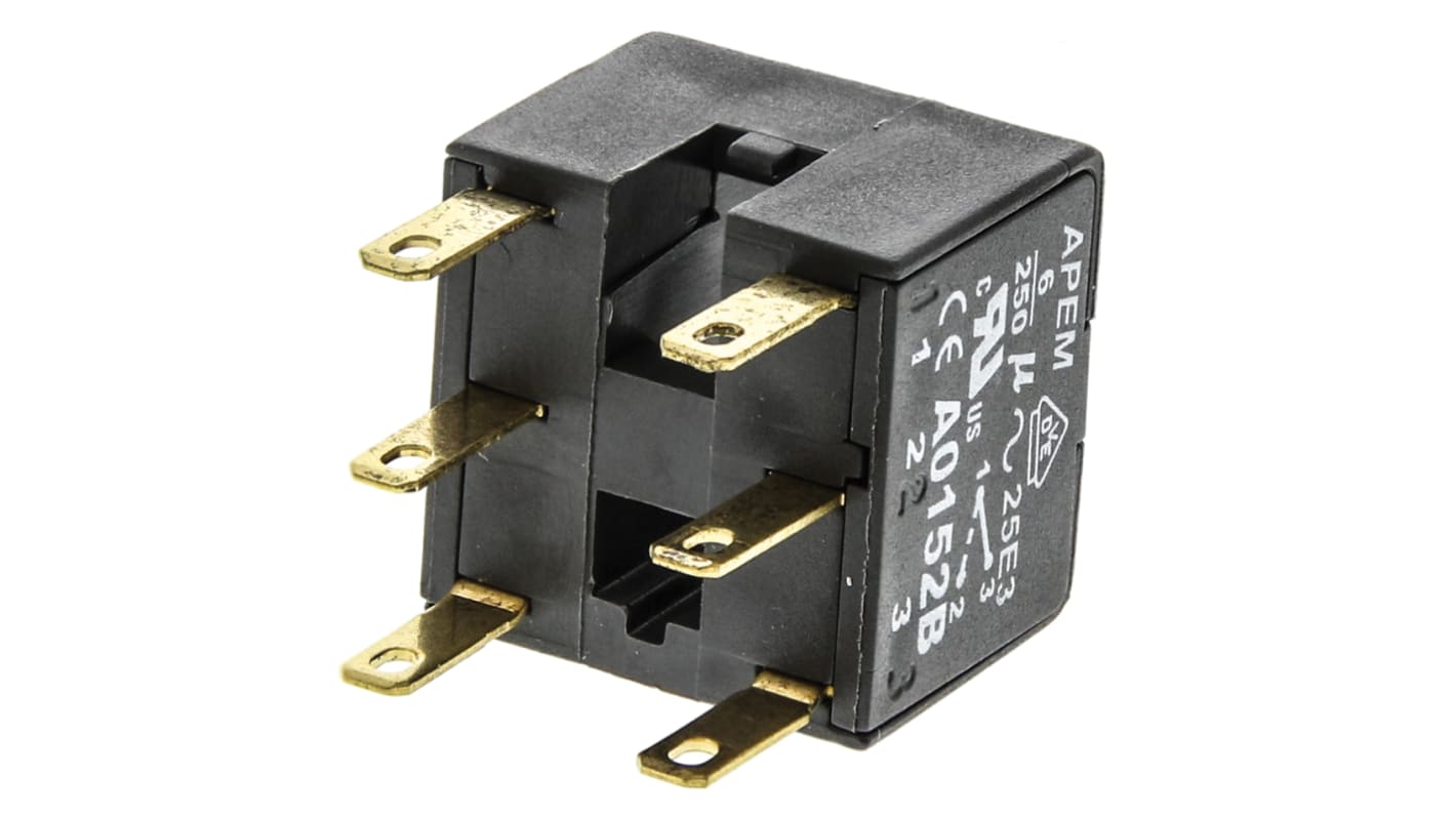 APEM 押しボタンコンタクトブロック 2CO A0152B
