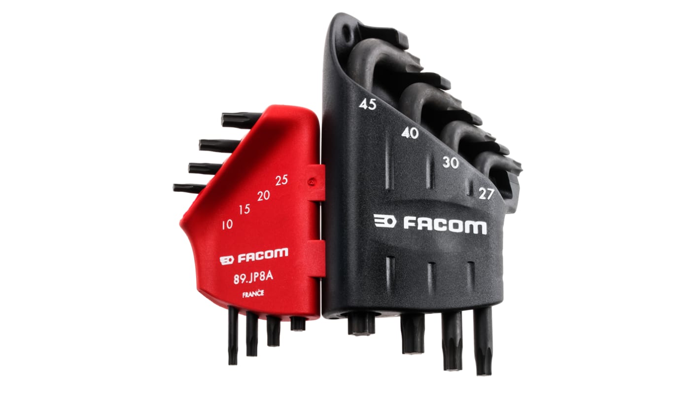 Facom 8-Piece Torx Key Set, L Shape