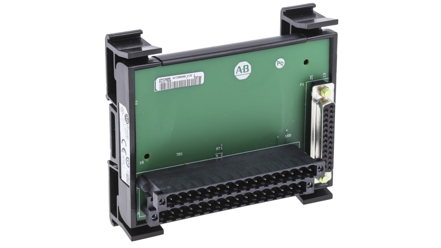 Allen Bradley 8-Contact Interface Module, DIN Rail Mount