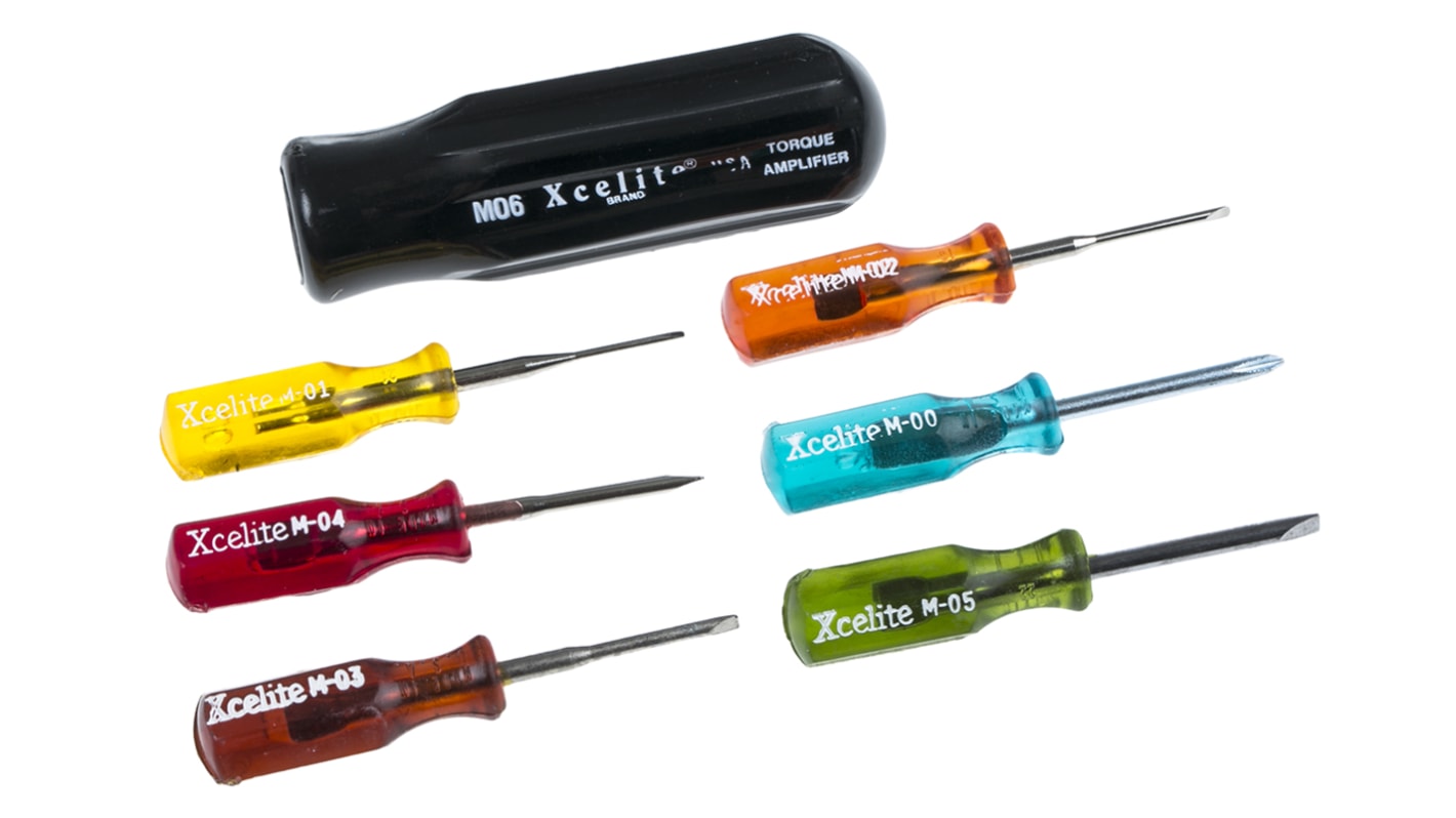 Weller Xcelite ドライバーセット ミニドライバセット 7個 M-60 | RS Weller Xcelite ドライバーセット ミニドライバセット 7個 M-60 | RS