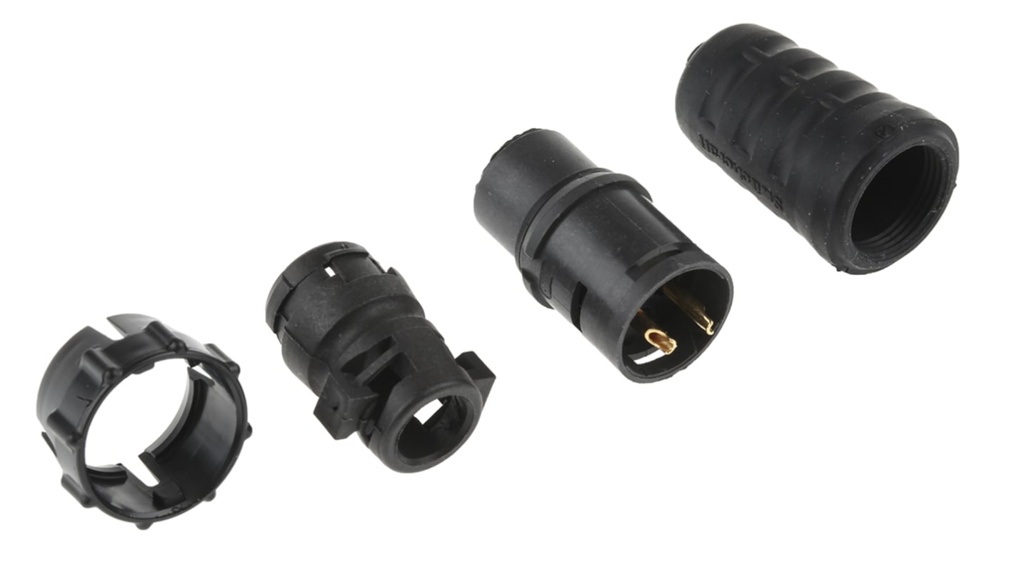 Switchcraft Circular Connector, 2 Contacts, Cable Mount, Socket, Female, IP68, IP69K, EN3 Series