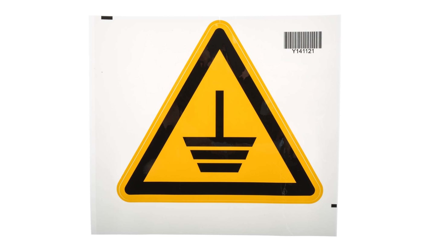 Brady Self-Adhesive Electrical Hazard Warning Sign