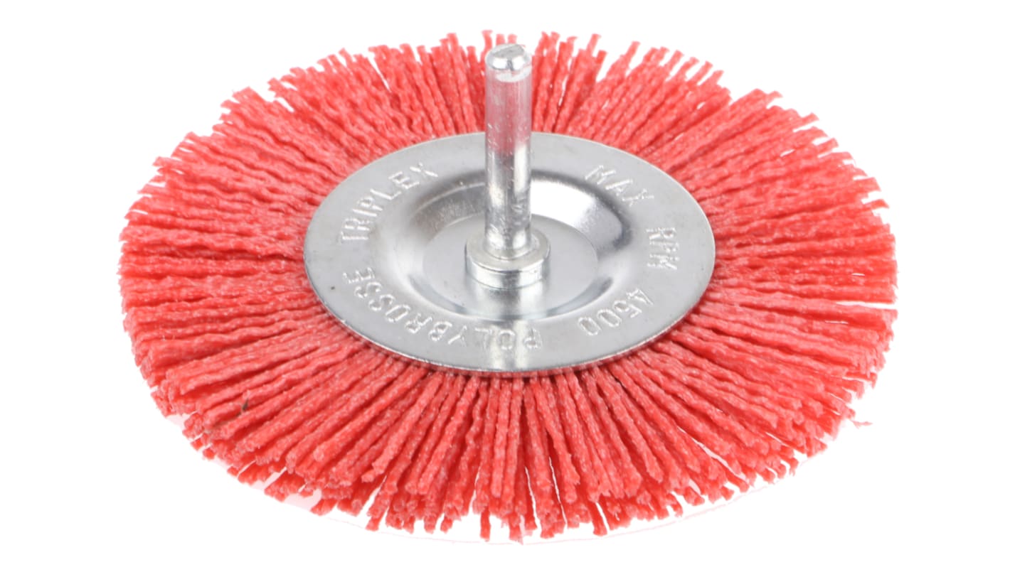Spazzola abrasiva circolare Tivoly in Nylon, Ø 100mm