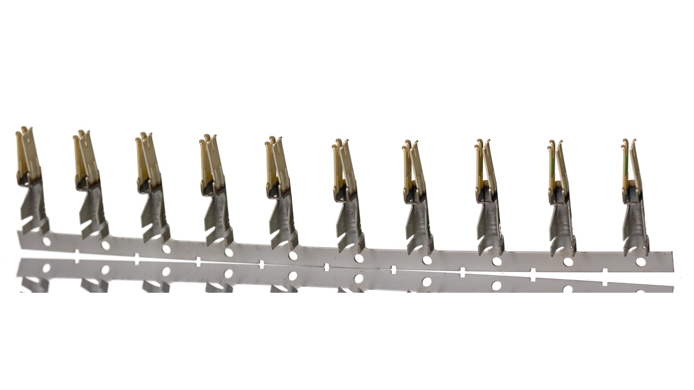 Molex 42815 Series Female Crimp Terminal, Crimp or Compression Termination, 12AWG Min, 10AWG Max