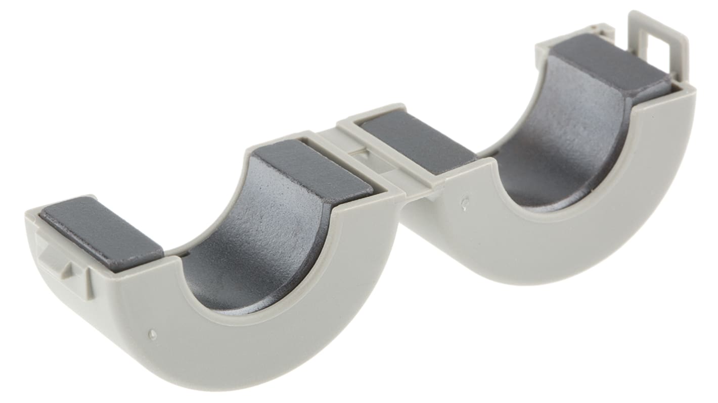 Richco Openable Ferrite Sleeve, 27.8 Dia. x 16.5mm, Apertures: 1, Diameter 14.5mm