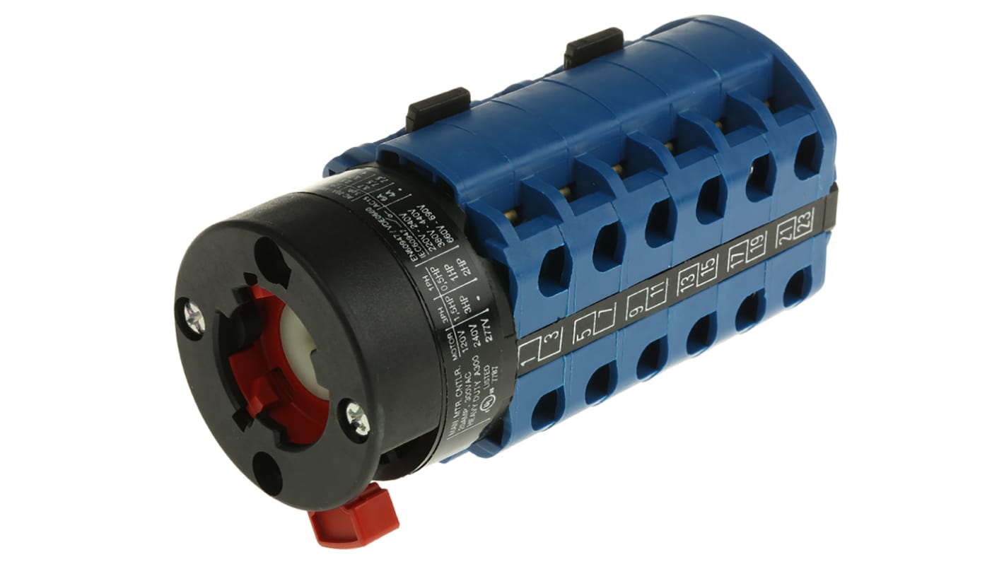 Interruttore Cam Kraus & Naimer CA10.A476/GBA001.*FT 4P, 3 posizioni, 20A