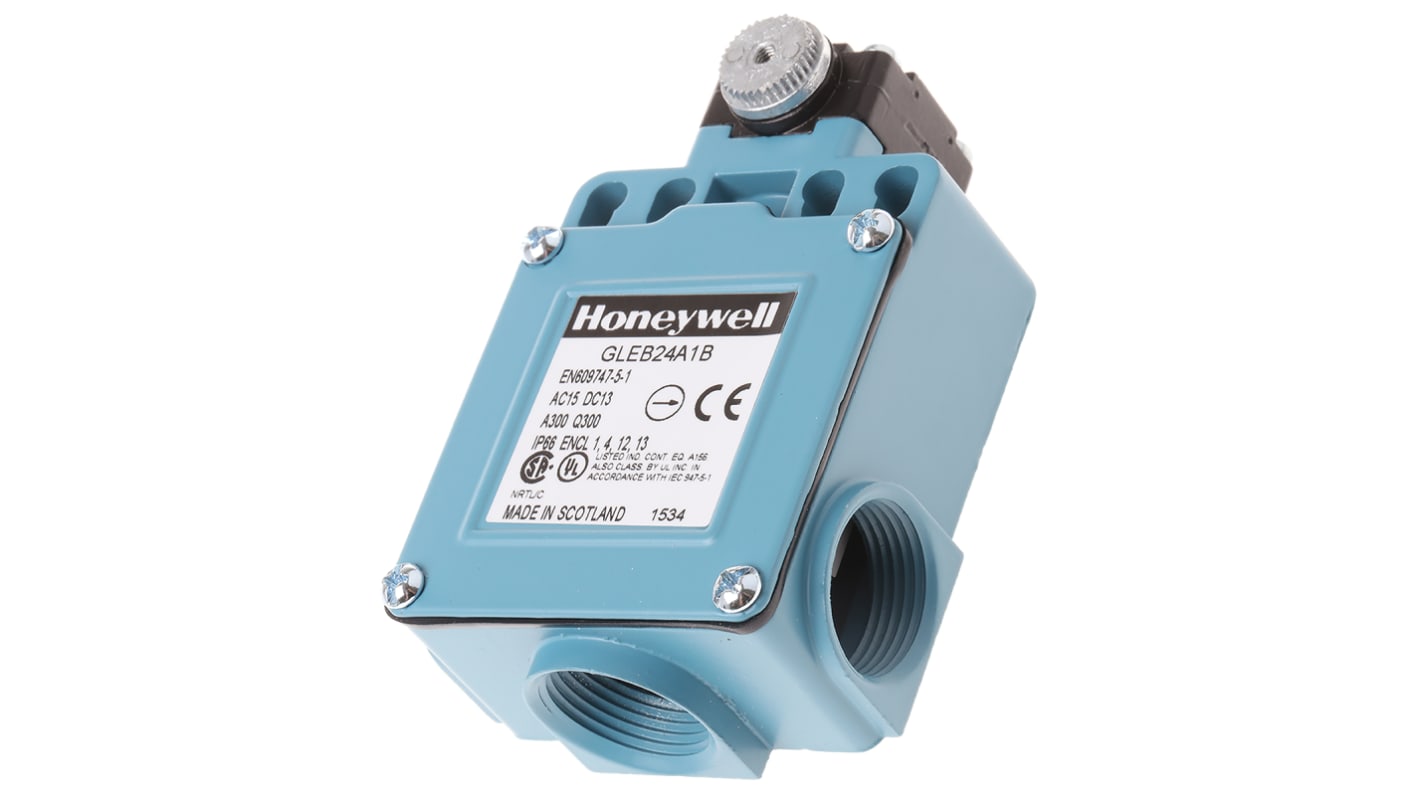 Wyłącznik krańcowy Honeywell 2NO/2NC Działanie natychmiastowe 6A 300V IP67