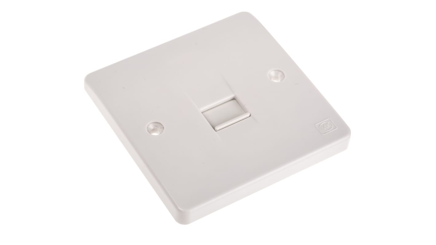 MK Electric Telephone Socket 1-way