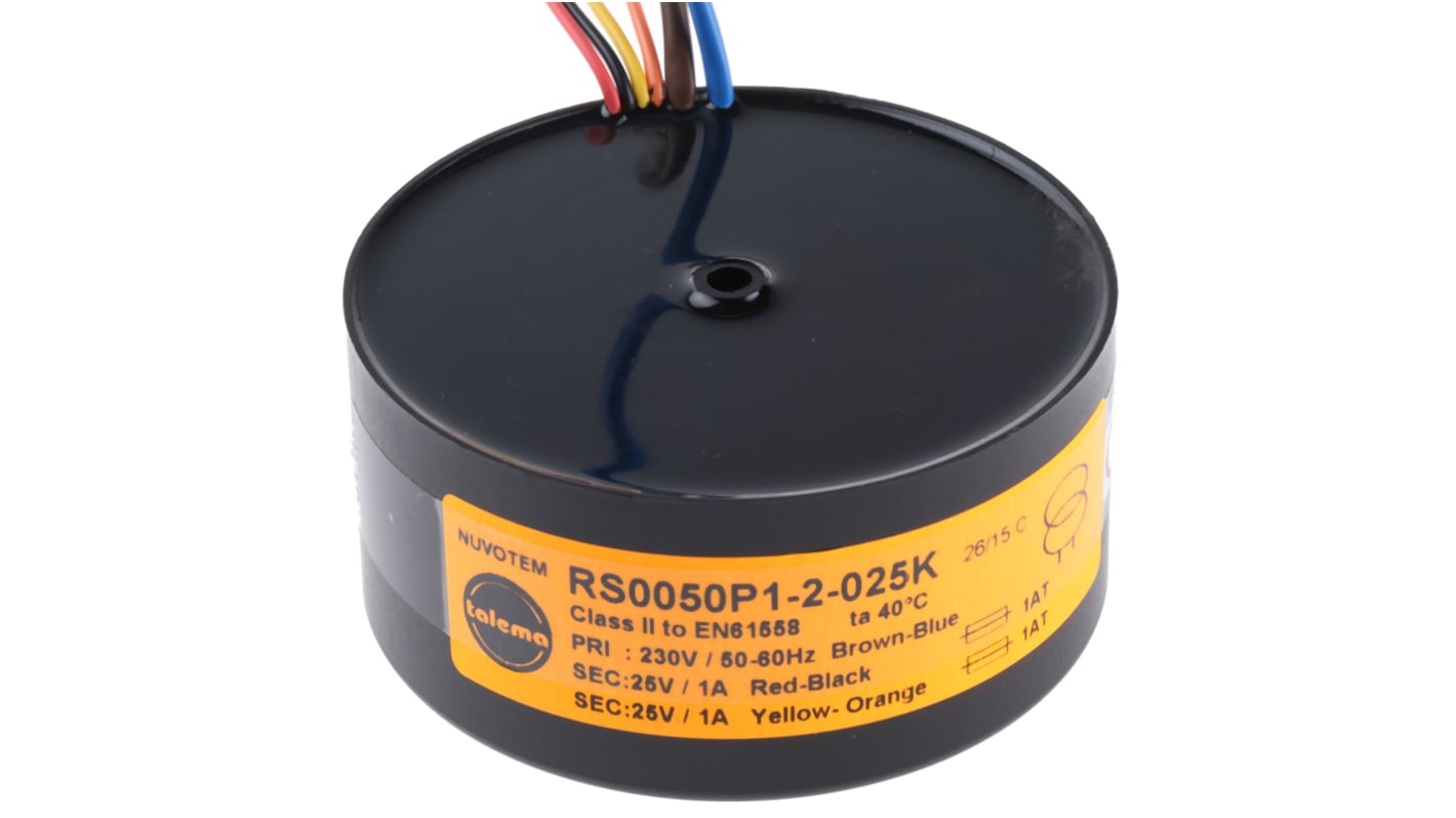 Płyta montażowa 2 x 25V ac 230V ac 50VA 2-wyjściowy