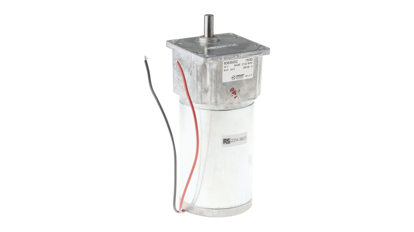 Rs-Online Motoriduttore Crouzet 24 V c.c. 27 W 73 giri/min