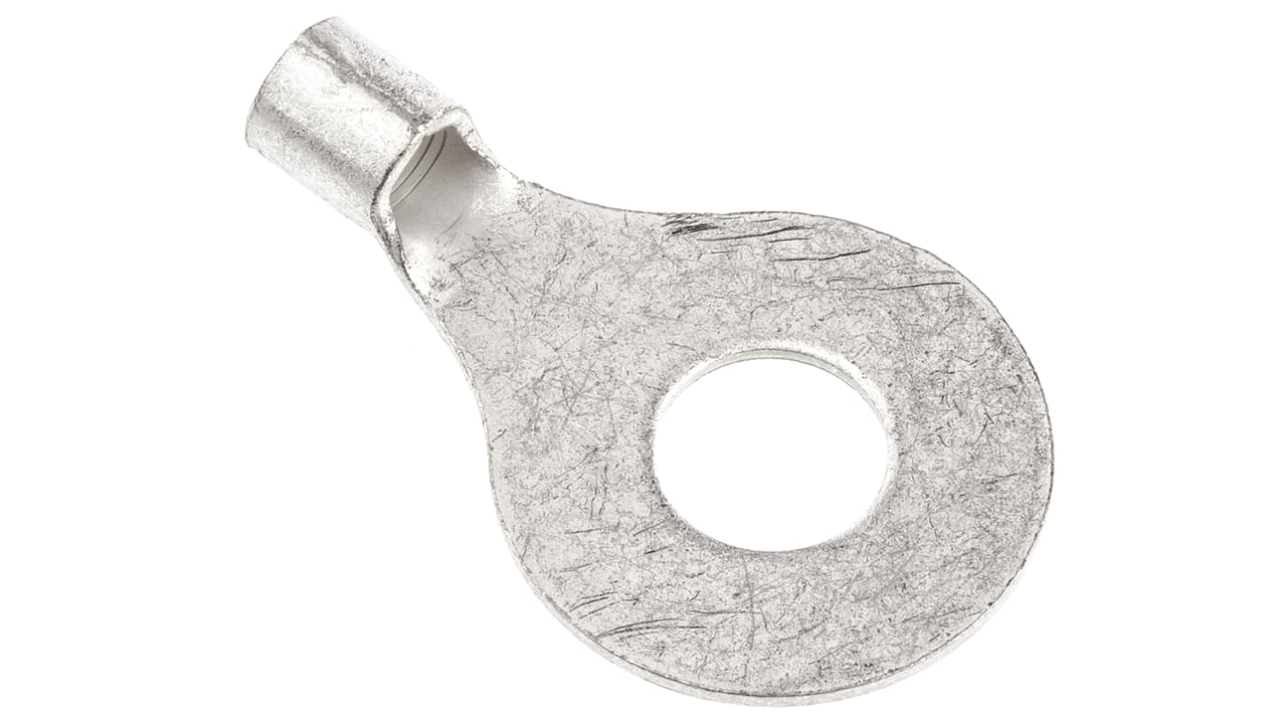 TE Connectivity, SOLISTRAND Uninsulated Ring Terminal, M12 Stud Size, 10.5mm² to 16.8mm² Wire Size