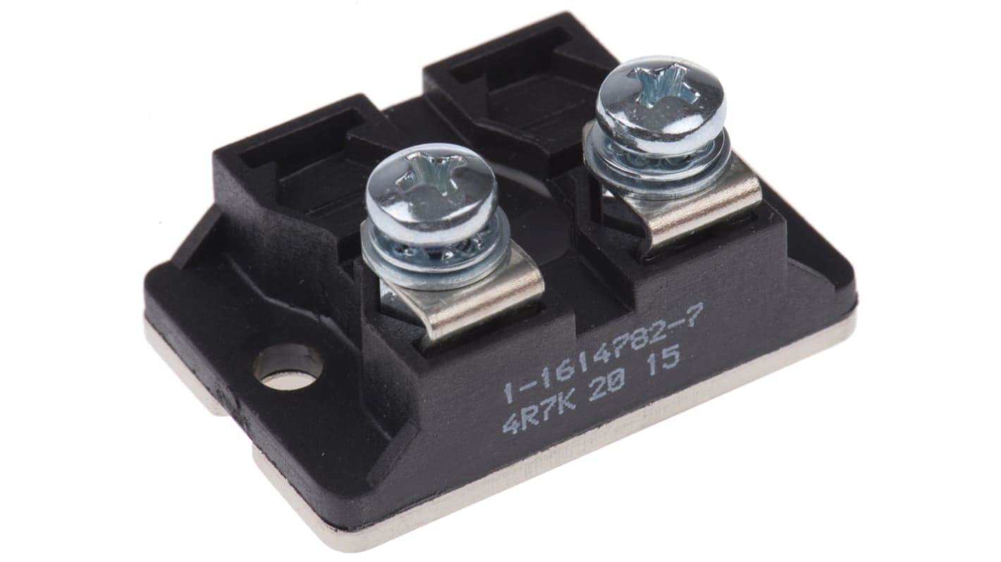 Resistenza per montaggio su telaio TE Connectivity, 4.7Ω, 100W, ±10%