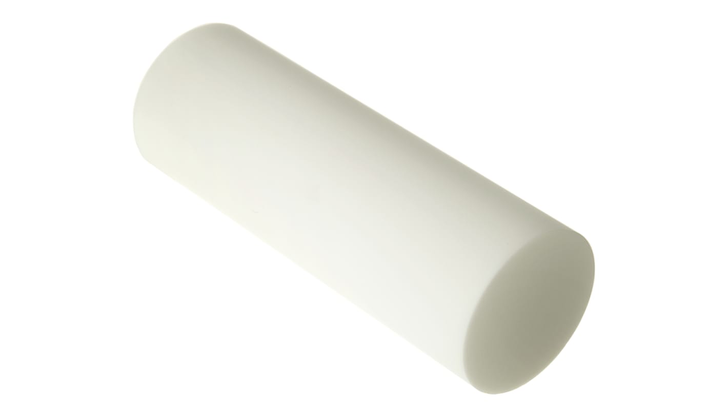 Machinable Glass Ceramic Rod, 100mm L, 35mm Diameter