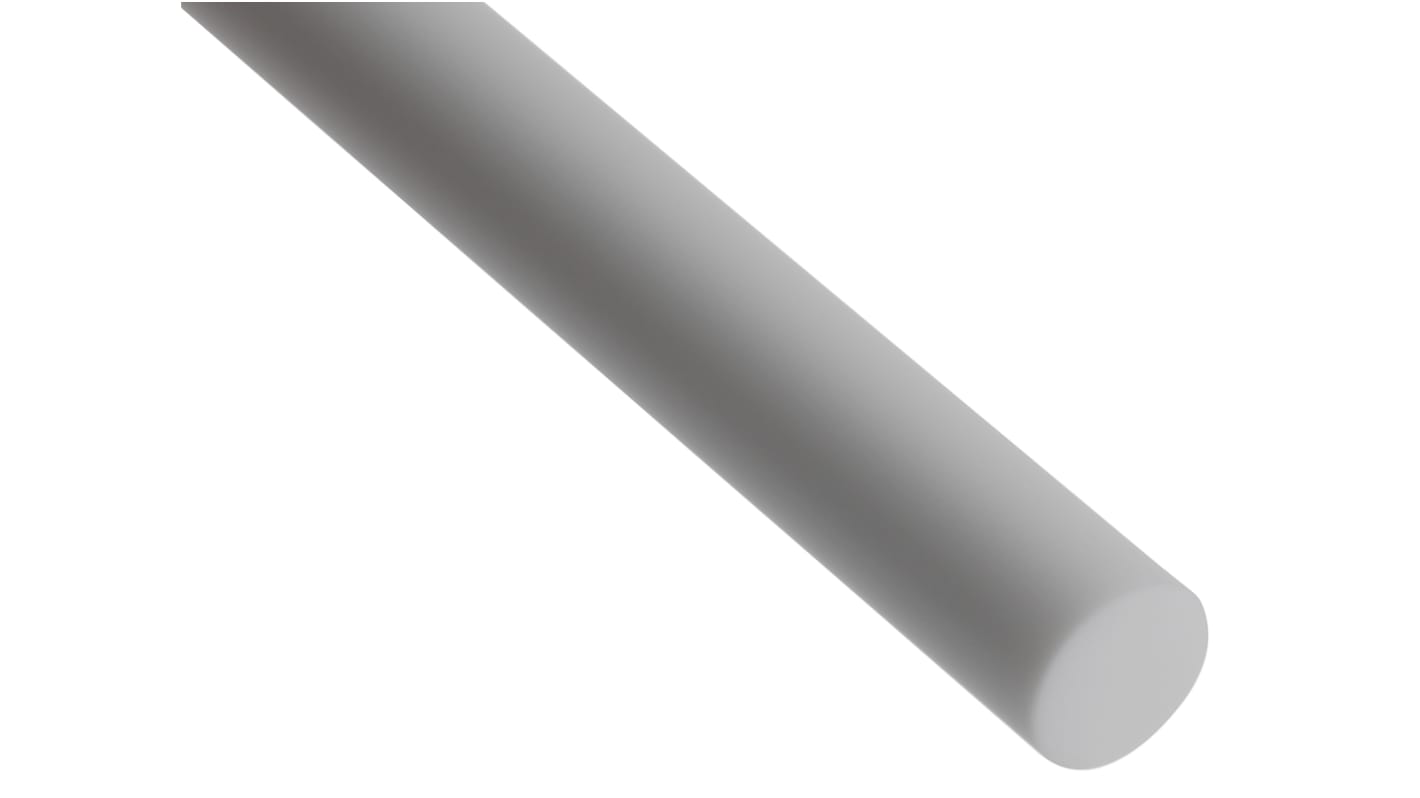 Machinable Glass Ceramic Rod, 300mm L, 10mm Diameter