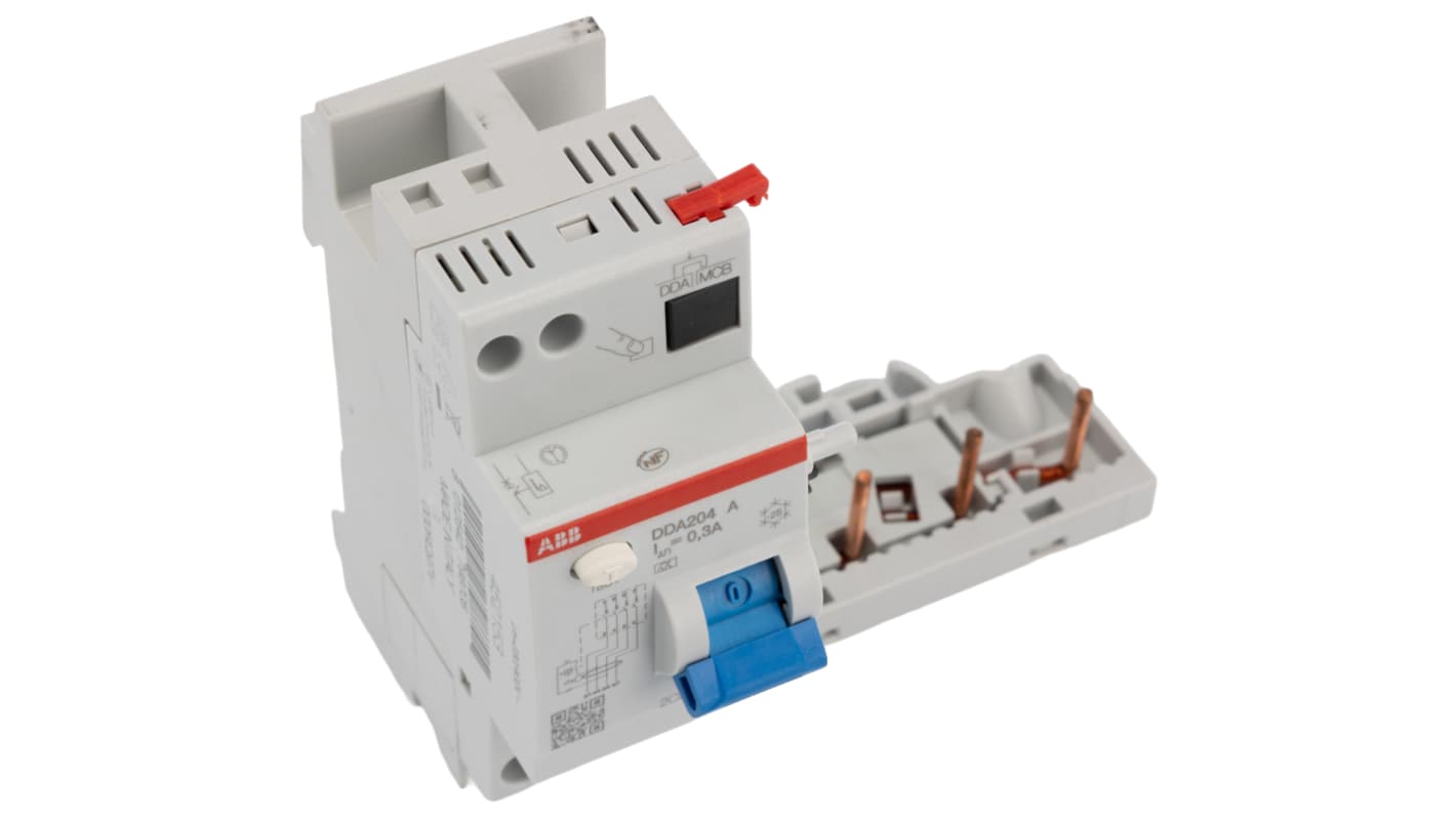 ABB DDA200 RCD, 40A, 4 Pole, 300mA