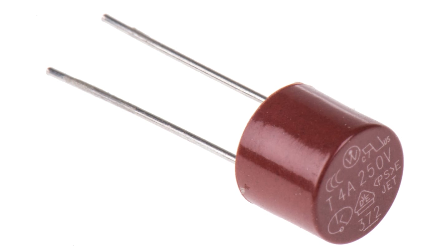 Fusible no rearmable, Littelfuse, 37214000001, 4A, T 250V ac