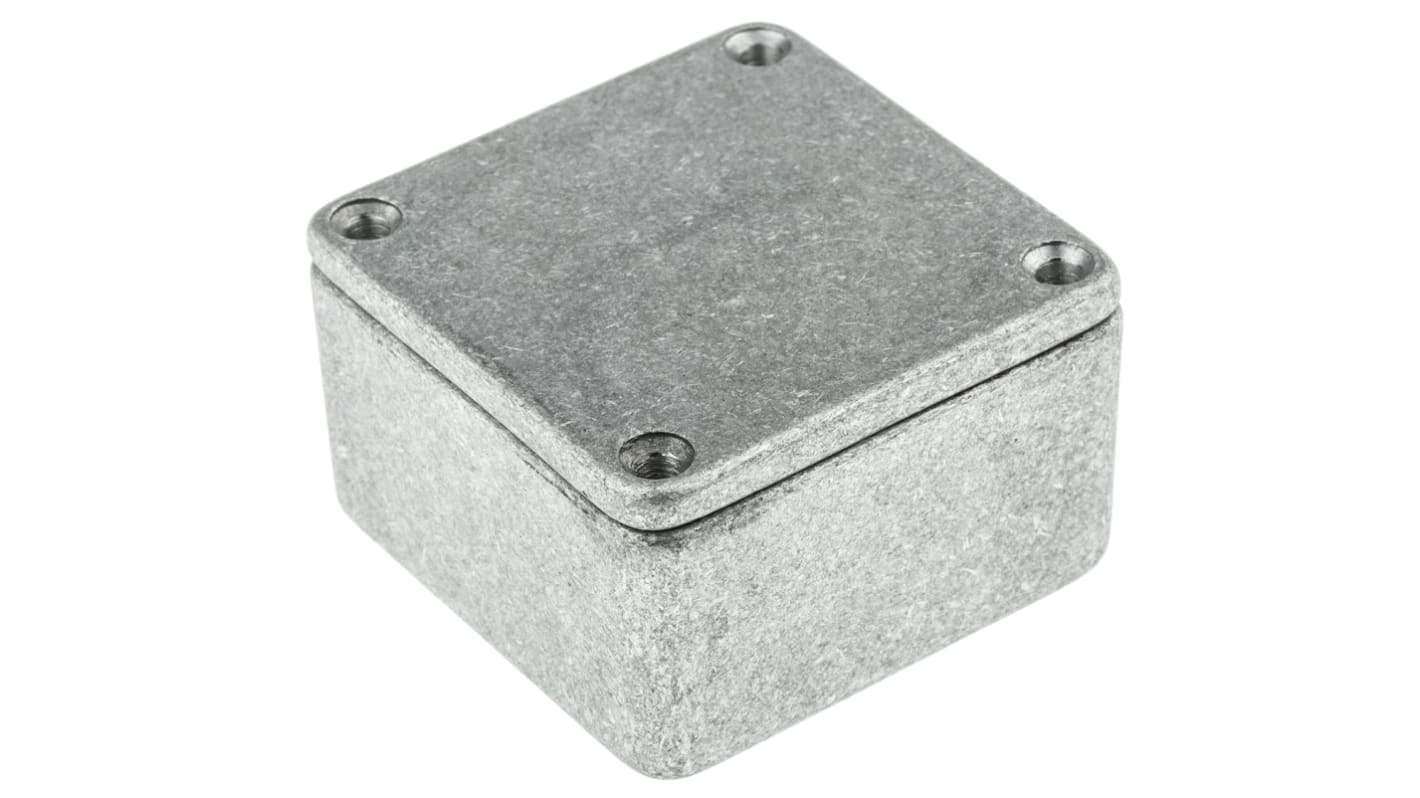 Contenitore CAMDENBOSS in Alluminio pressofuso 50 x 50 x 31mm, col. Grigio, IP54, schermato