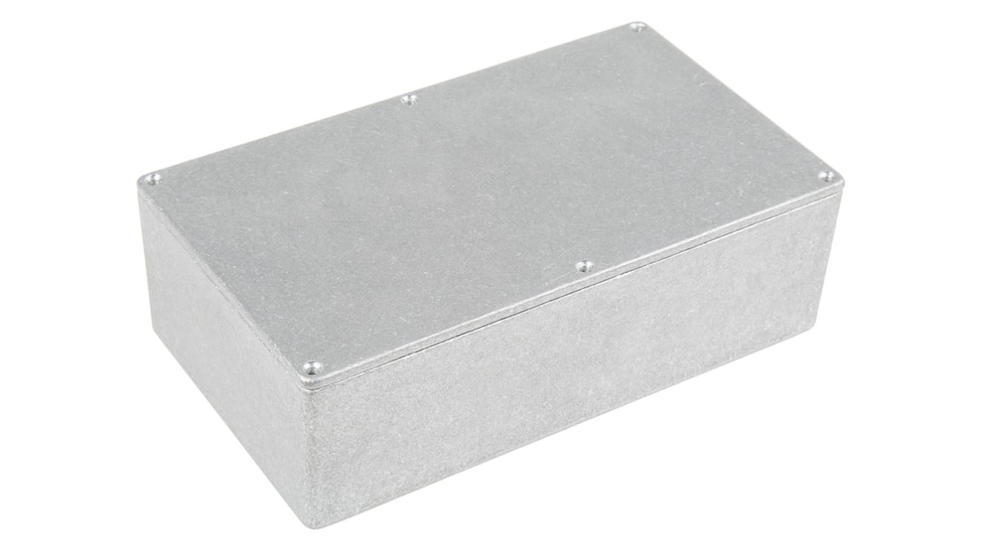 CAMDENBOSS 5000 Series Grey Die Cast Aluminium Enclosure, IP54, Grey Lid, 192 x 112 x 61mm