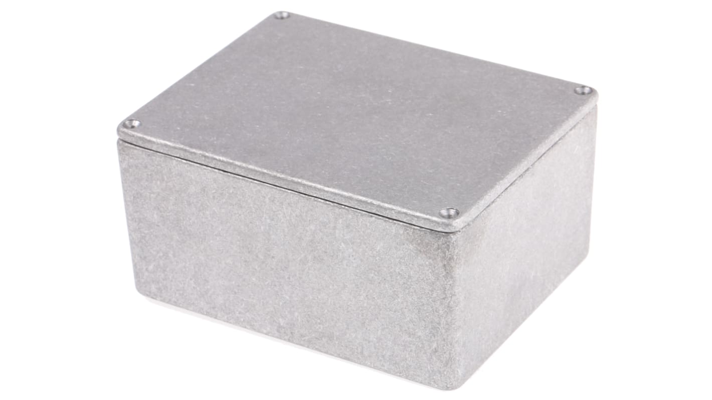 CAMDENBOSS 5000 Series Grey Die Cast Aluminium Enclosure, IP54, Grey Lid, 121 x 95 x 61mm