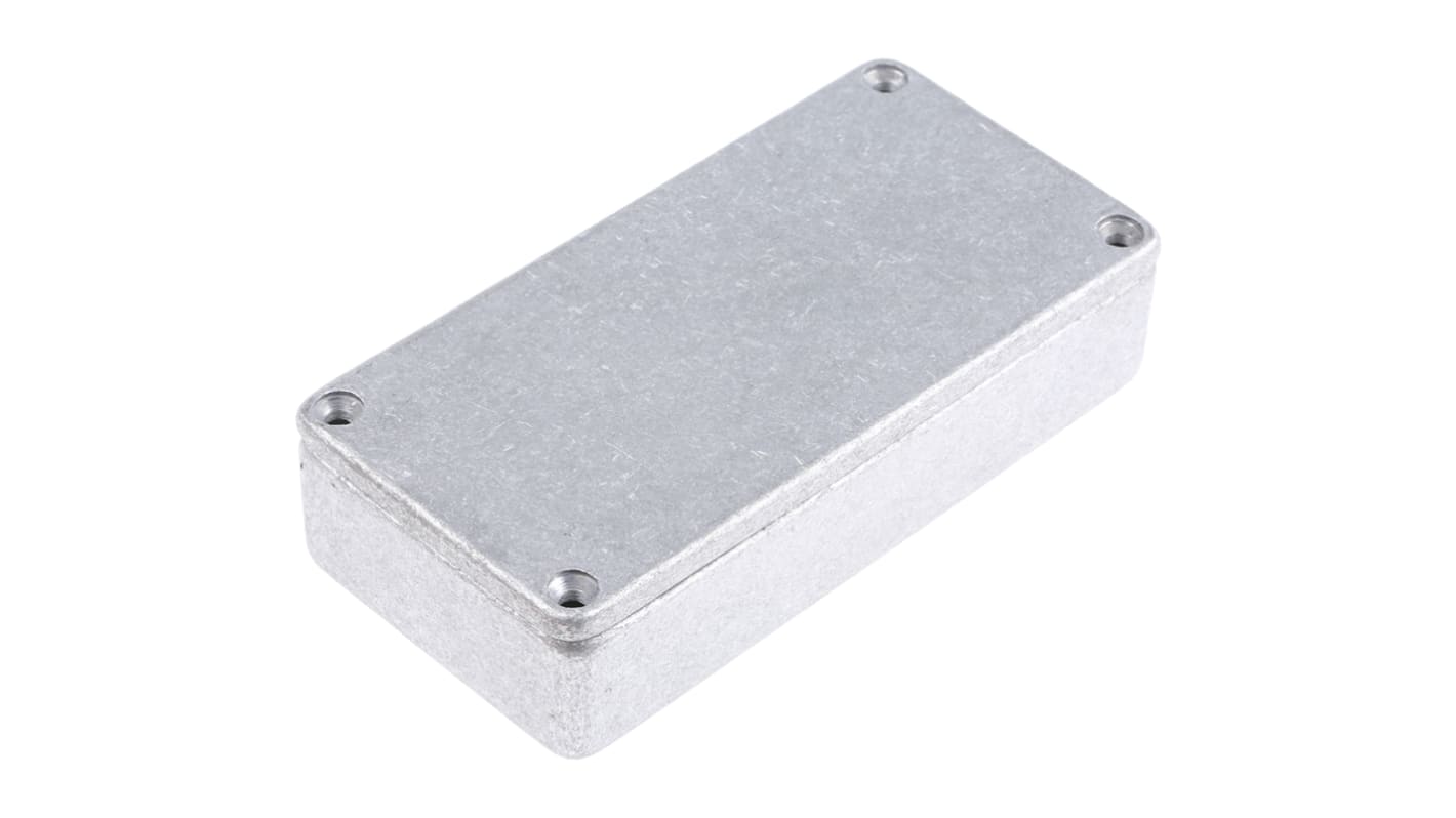 Contenitore CAMDENBOSS in Alluminio pressofuso 101 x 50 x 25mm, col. Grigio, IP54, schermato