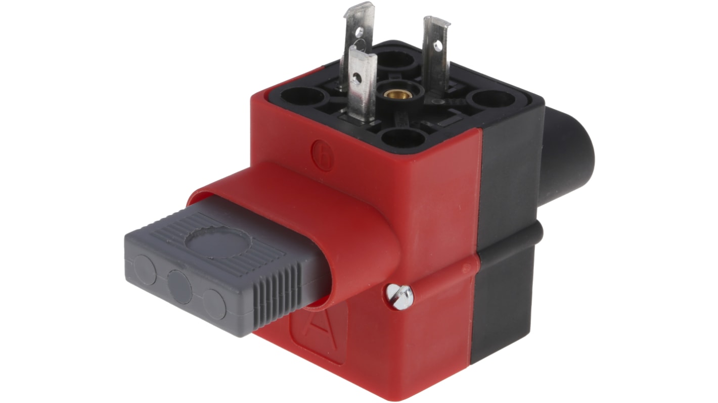 Hirschmann DIN 43650 A, Female, Male Solenoid Valve Connector