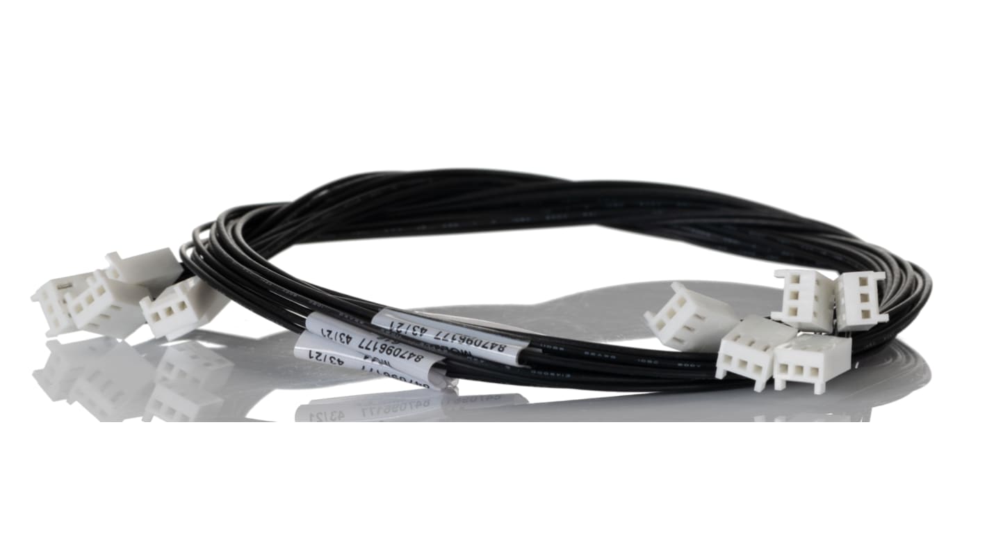 Molex 3 Way Female KK 254 to 3 Way Female KK 254 Wire to Board Cable, 600mm