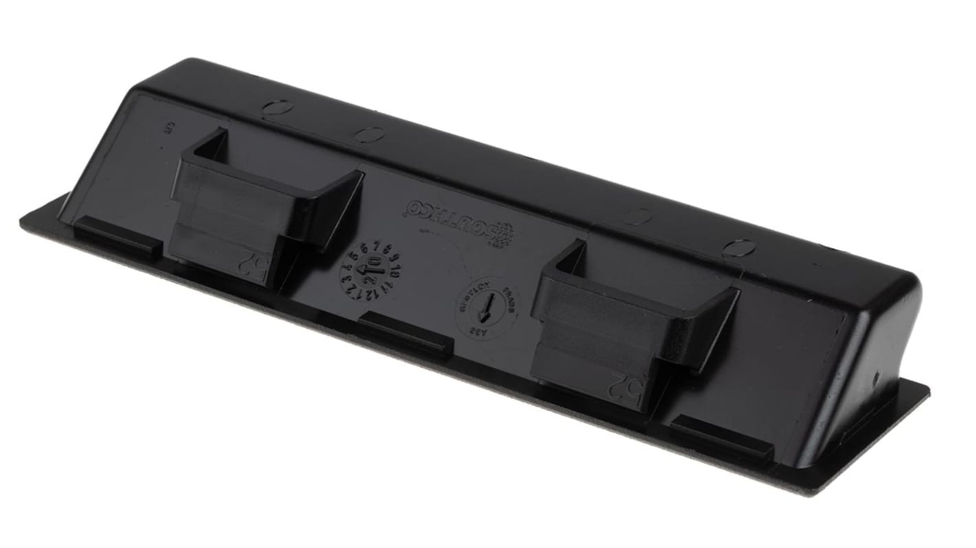 Southco Black Plastic Handle 17 mm Height, 35.8mm Width, 127.3mm Length