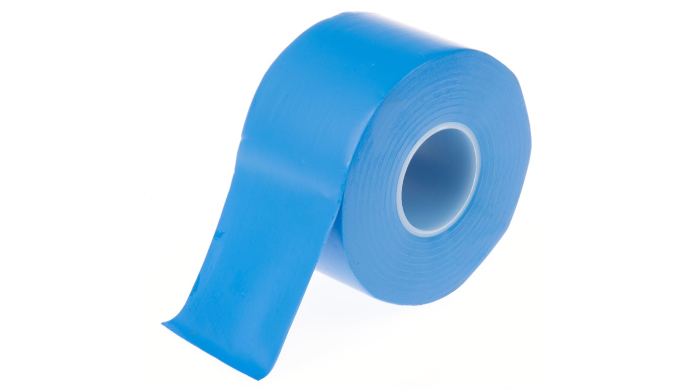 Advance Tapes PVC电工胶带, 蓝色, 38mm宽 x 20m长 x 0.13mm厚, 最高+70°C, AT7, AT7