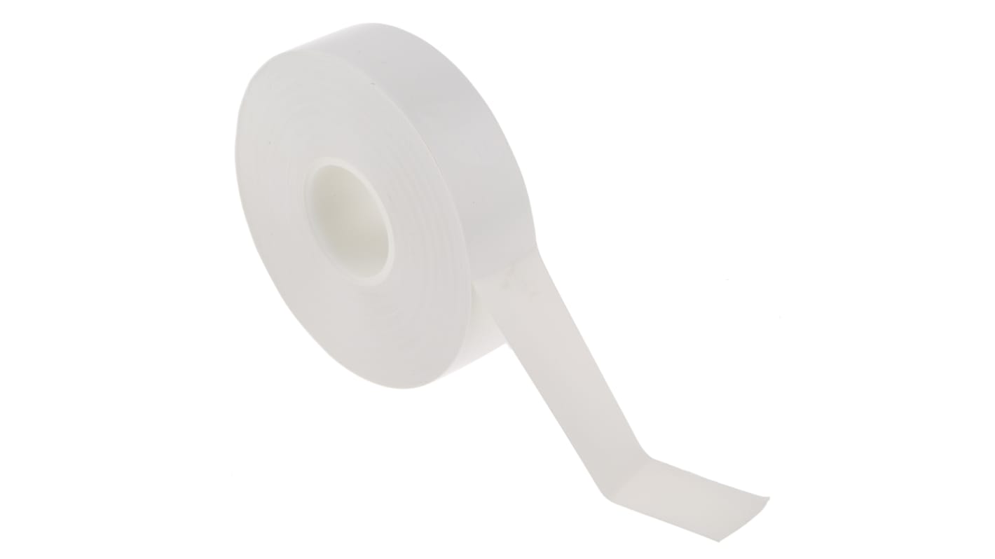 Advance Tapes AT7 White PVC Electrical Tape, 19mm x 33m