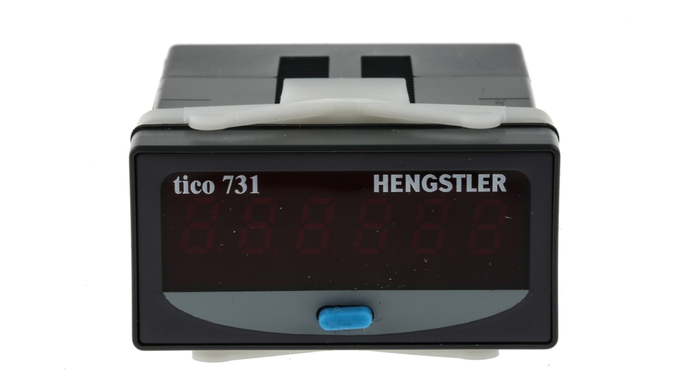 Hengstler TICO 731 Counter, 6 Digit, 7.5kHz, 12 → 24 V dc