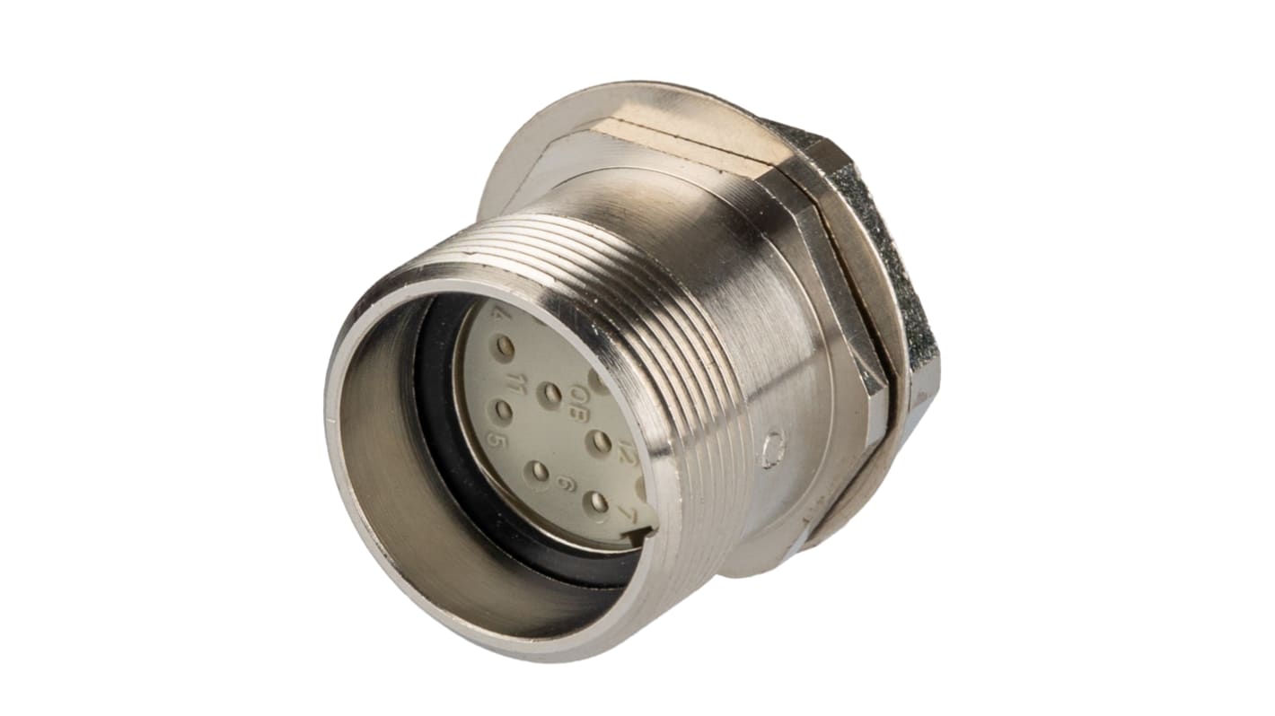 Lapp DIN插座, 12pin, THT安装, 1.5 kV, 7.5A, R系列