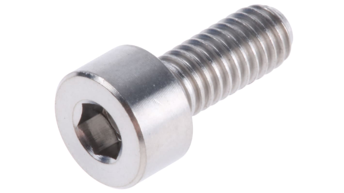RS PRO Titanium Alloy Hex Socket Cap Screw, DIN 912, M4 x 10mm