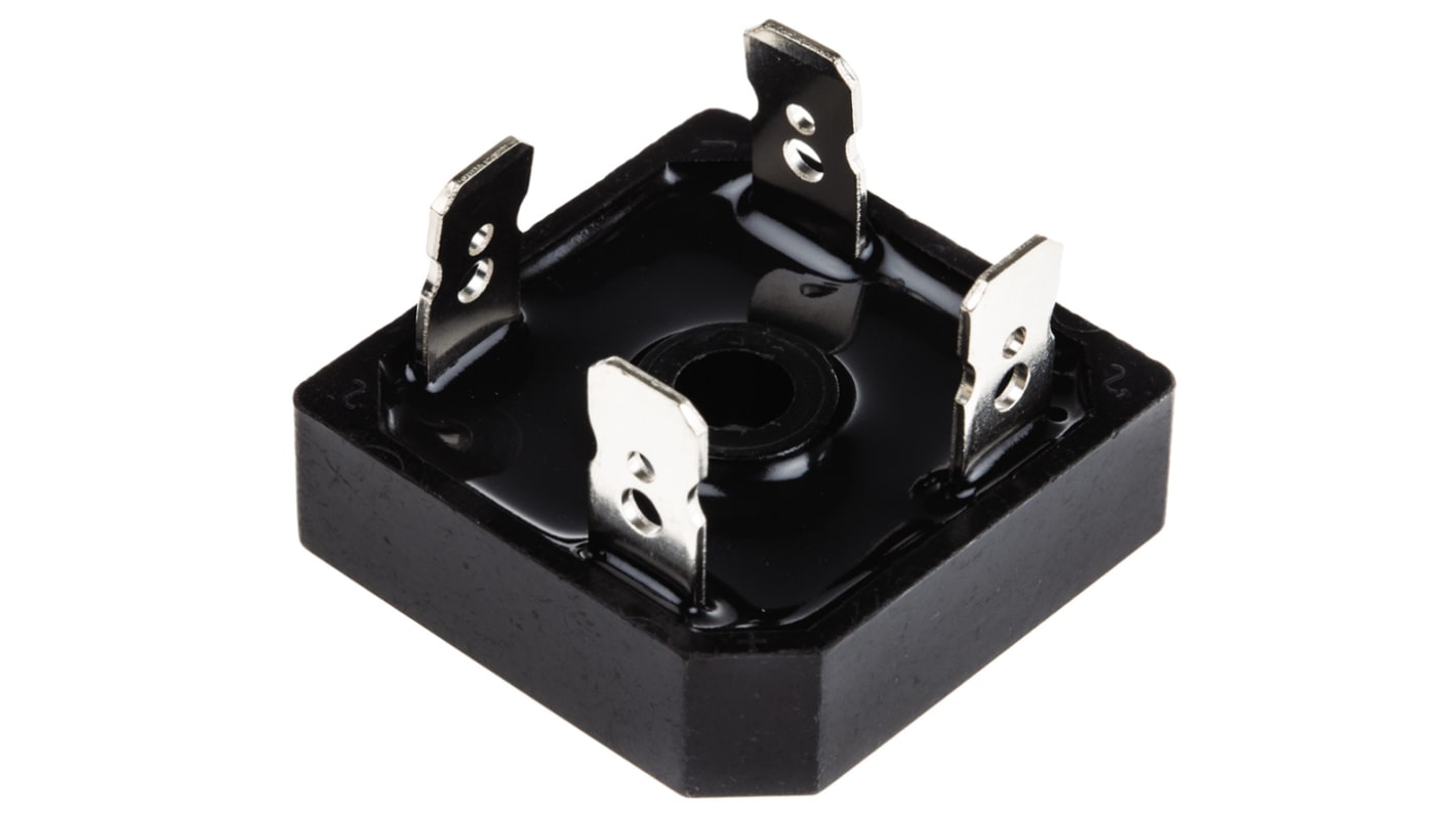 Vishay 单相整流桥, 硅结型, 25A, 800V, 4针, D 34, 螺钉安装, -55 °C→+150 °C