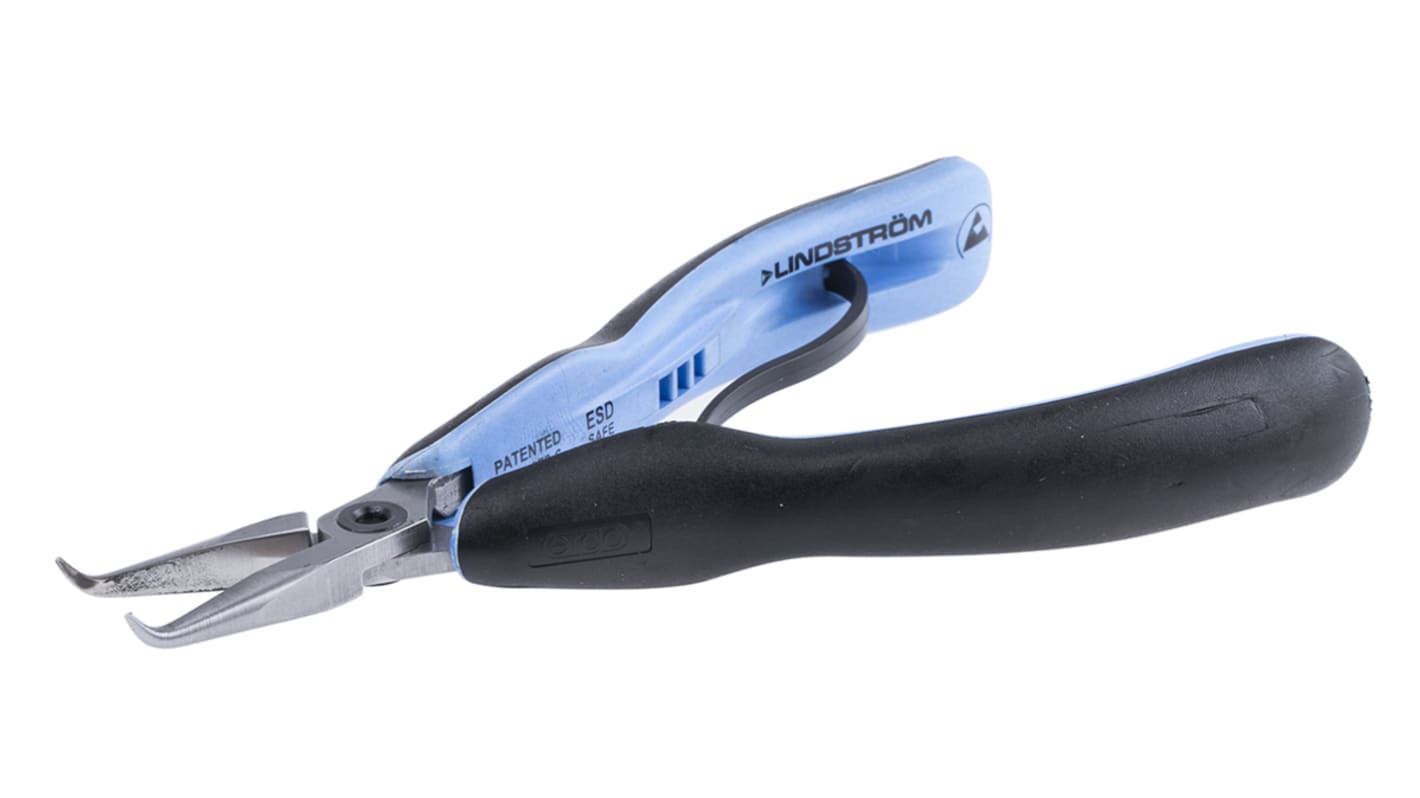 Lindstrom Long Nose Pliers, 155.5 mm Overall, Straight Tip, 29mm Jaw, ESD