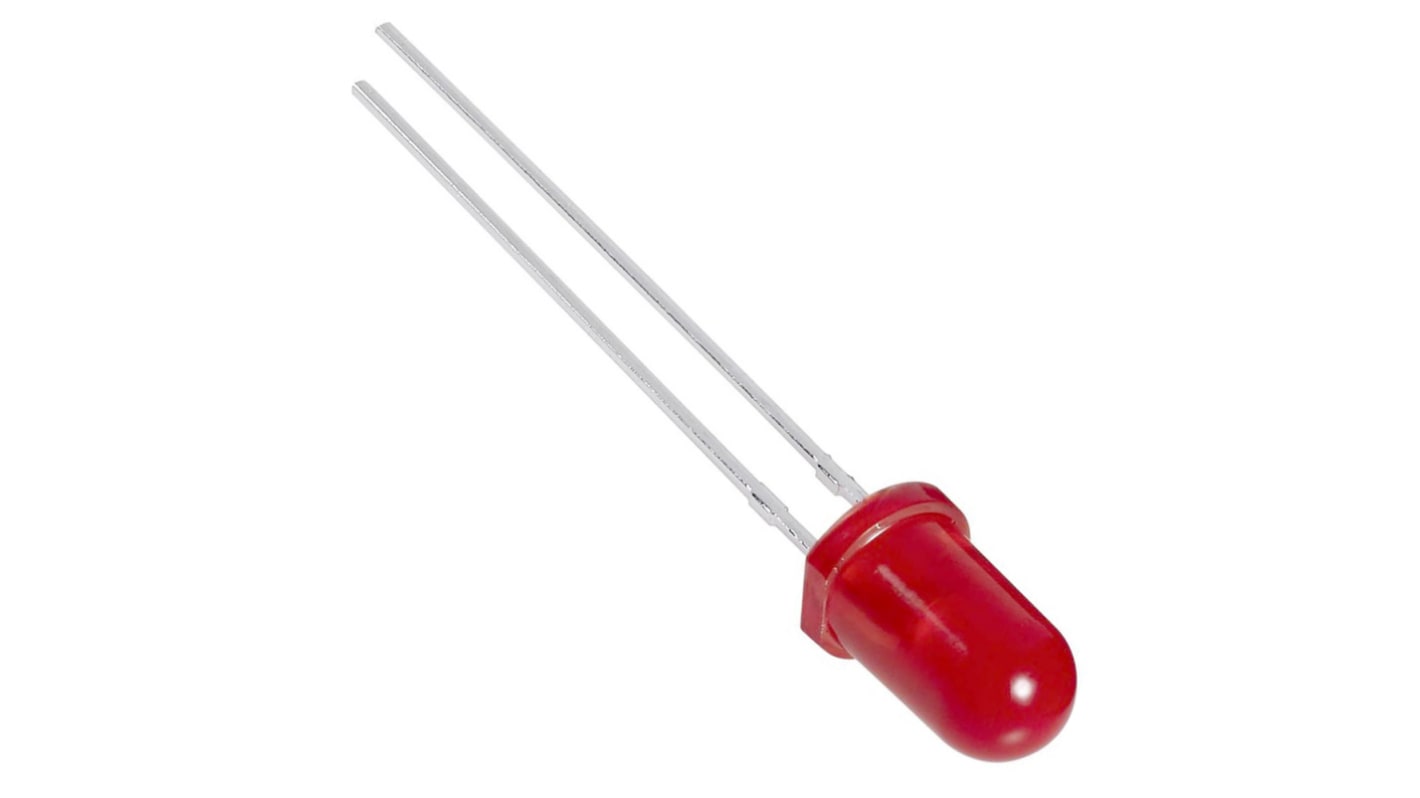 LED Rosso Kingbright, PCB, 2.5 V, 2 Led, 5 mm (T-1 3/4)