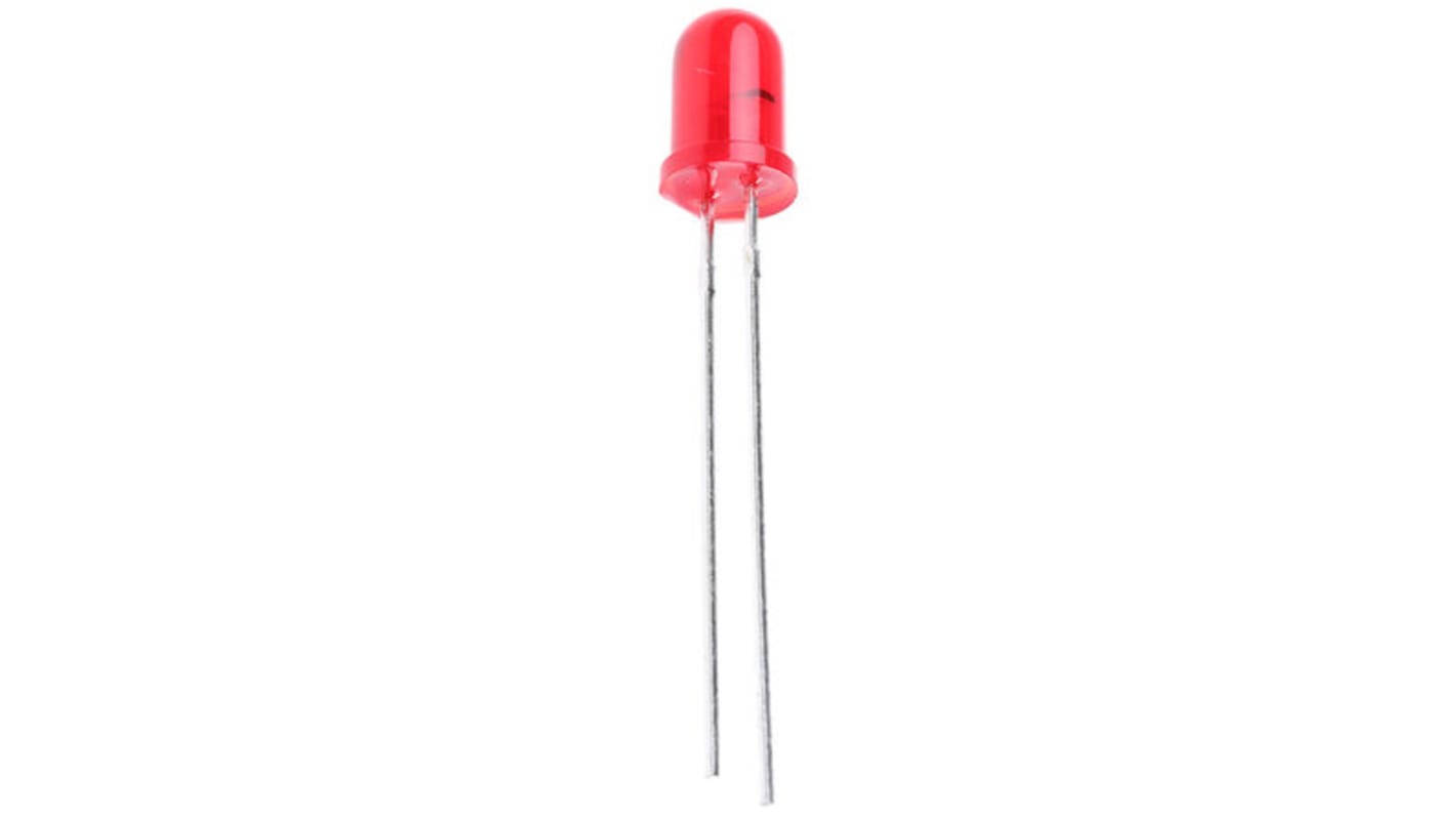 LED Rosso Kingbright, PCB, 14 V, 5 mm (T-1 3/4)