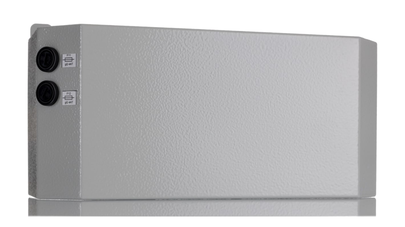 Dispositivo de Ventilación Rittal serie SK de color RAL 7.035, 280 x 129 x 105mm