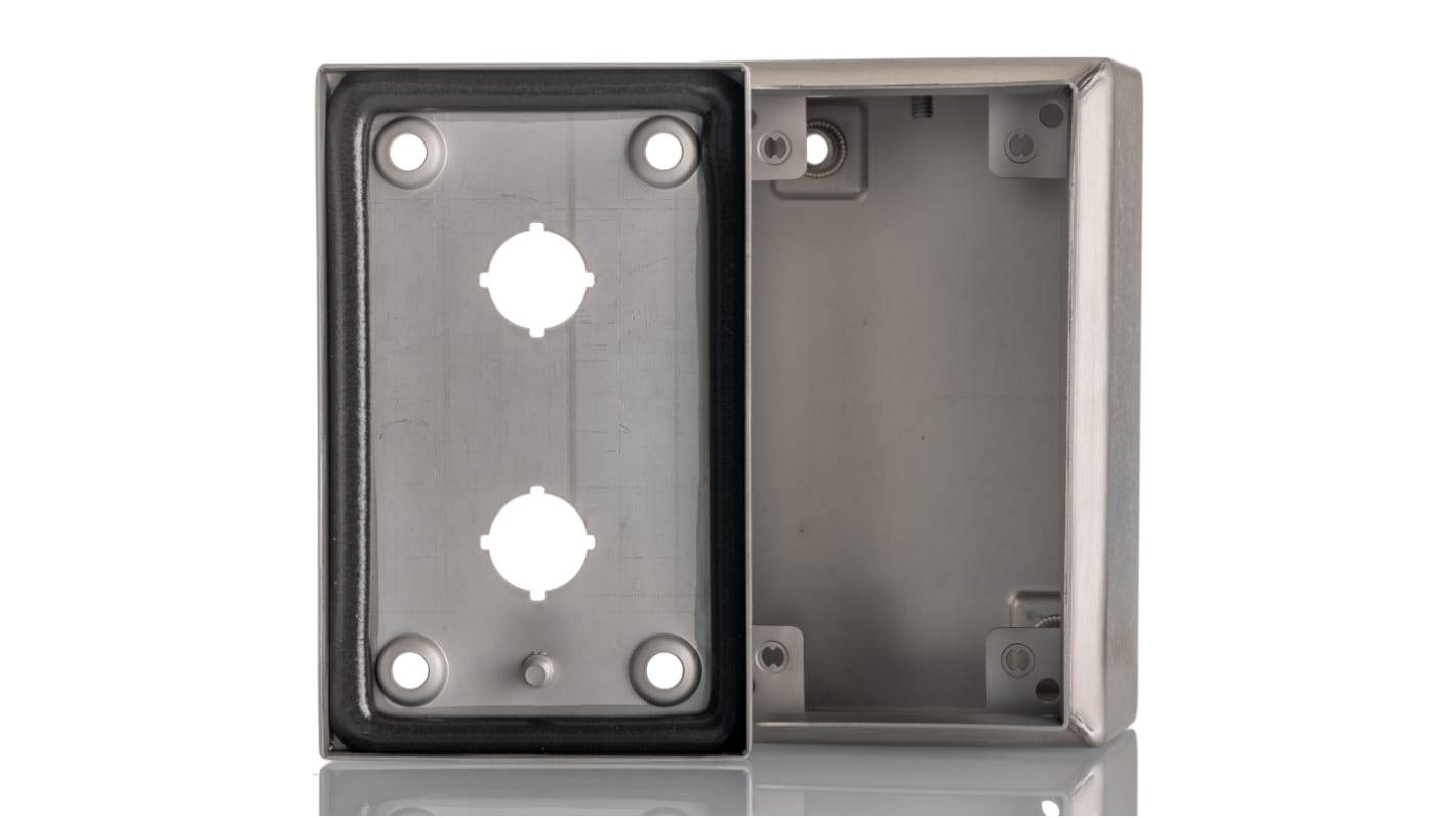 Contenitore a parete Rittal in Acciaio inox 160 x 100 x 90mm, col. RAL 5010, IP66