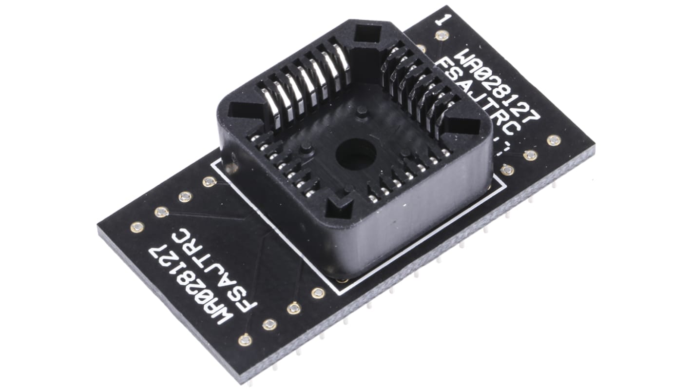 28 way PLCC to DIL socket,0.1in pitch