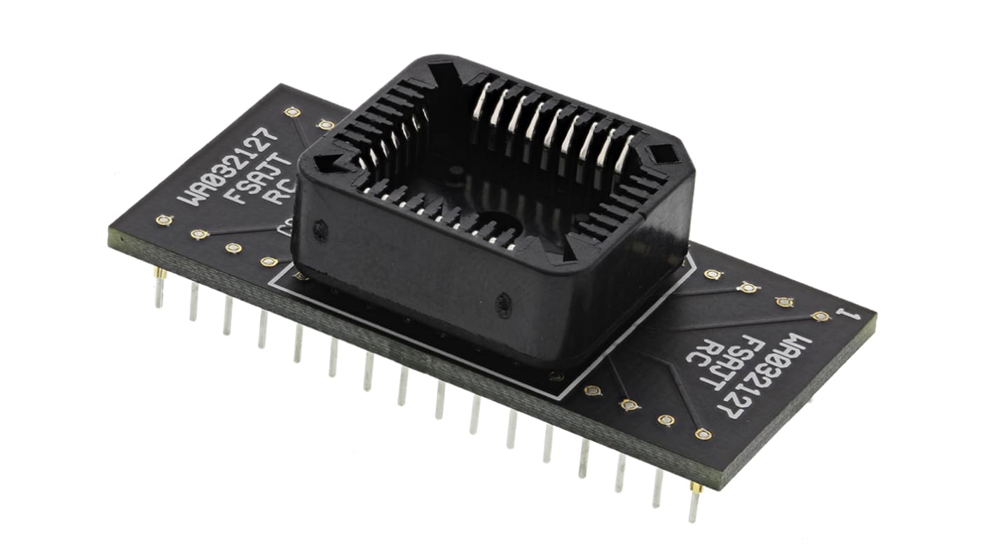 32 way PLCC to DIL socket,0.1in pitch