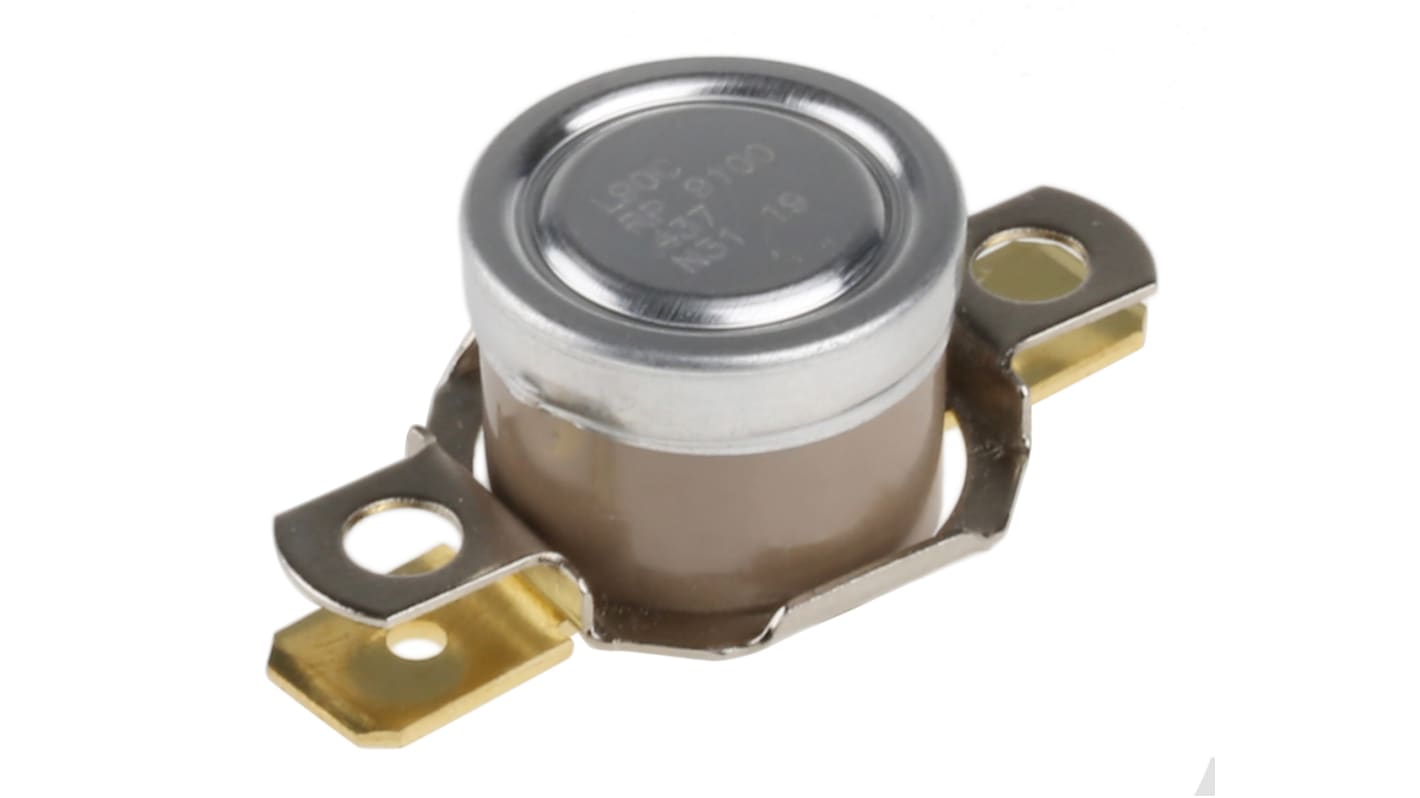 Honeywell Thermostat, Öffner, 0°C +186°C, Öffnungstemperatur +90°C, Schließtemperatur+75°C, 10A, Bimetall