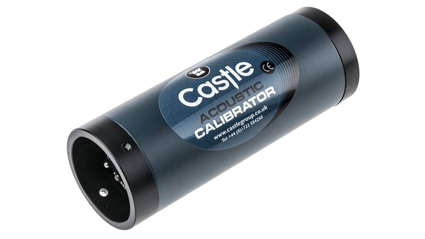 Castle GA601 Sound Level Calibrator, ±0.3 dB Accuracy, 94dB Output, 1/2in Microphone