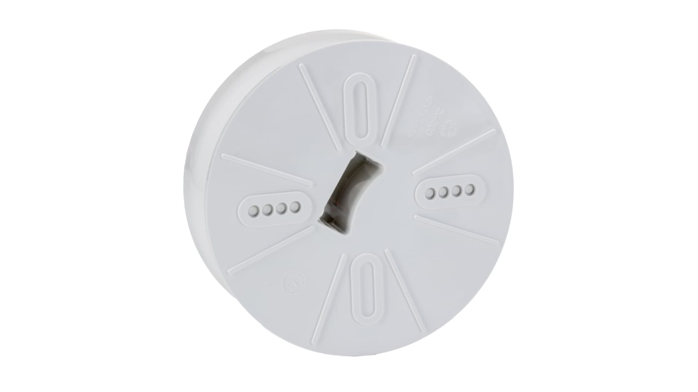 Eaton IP21 Rated White Sounder Base for use with EN54 System 35 V dc