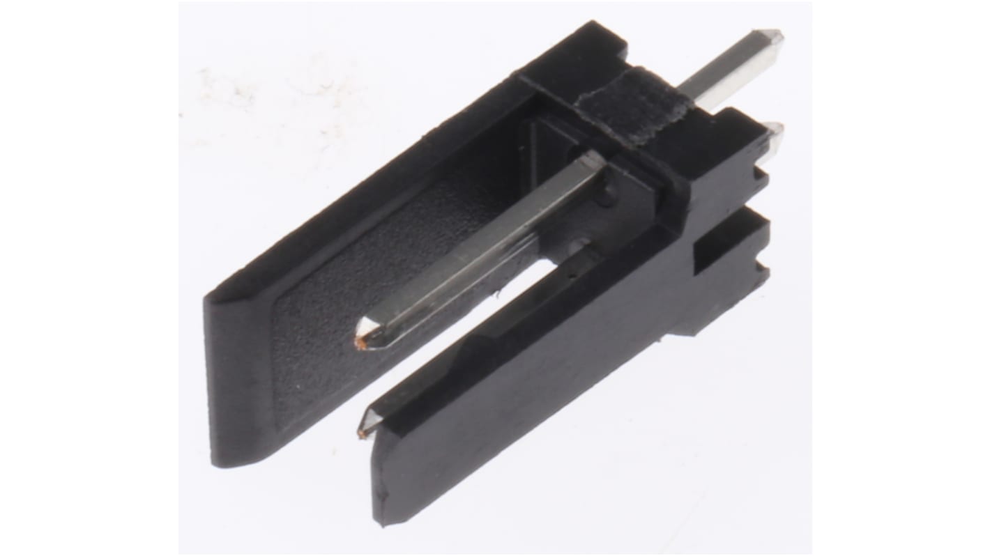 Stelvio Kontek 2p单排排针 直向线对板连接器, 2.54mm间距, 4.0A, 1.0 kV, THT安装, 475系列