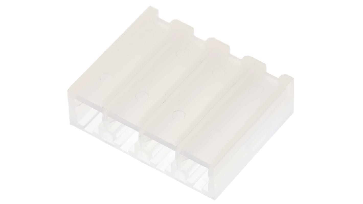 Molex KK 3001, 5.08mm Pitch, 4 Way, 1 Row Female Straight Connector Housing